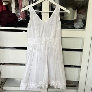 Jacob white Aline cotton dress